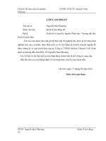 Hoàn thiện công tác tạo động lực cho người lao động tại công ty TNHH Ariston Thermo Việt Nam