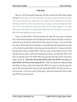 Phát triển thương hiệu thiết bị chiếu sáng OPPLE của công ty cổ phần OPPLE Việt Nam trên thị trường Hà Nội