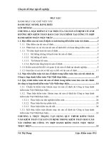 Hoàn thiện quy trình kiểm toán tài sản cố định trong kiểm toán báo cáo tài chính do Công ty hợp danh kiểm toán Việt nhất thực hiện