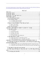 DỰ ÁN QUY HOẠCH QUẢN LÝ, KHAI THÁC VÀ BẢO VỆ TÀI NGUYÊN NƯỚC DƯỚI ĐẤT TRÊN ĐIẠ BÀN TỈNH ĐỒNG THÁP ĐẾN NĂM 2015, ĐịNH HƯỚNG ĐẾN NĂM 2020
