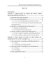 Đổi mới tổ chức và hoạt động của chính quyền xã ở Việt Nam hiện nay.PDF