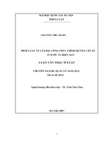 Pháp luật về cán bộ, công chức chính quyền cấp xã ở nước ta hiện nay
