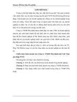 Báo cáo thực tập ngành quản trị kinh doanh