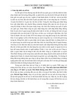 Báo cáo thực tập nghiệp vụ hồng Tìm hiểu tình hình HĐSXKD của công ty CP dịch vụ xuyên Thái Bình Dương năm 2014