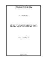 Kỹ thuật lưu lượng trong mạng chuyển dịch nhãn đa giao thức