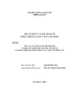Yêu cầu của nhà nước pháp quyền xã hội chủ nghĩa đối với việc xây dựng và hoàn thiện hệ thống pháp luật Việt Nam hiện nay