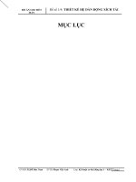 thiết kế hệ dẫn động xích tải