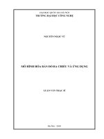 Mô hình hóa bản đồ ba chiều và ứng dụng