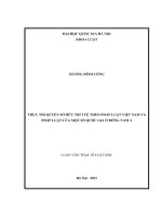 Thực thi quyền sở hữu trí tuệ theo pháp luật Việt Nam và pháp luật của một số quốc gia ở Đông Nam Á