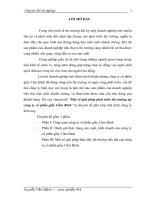 các nhân tố ảnh hưởng đến sự phát triển của công ty