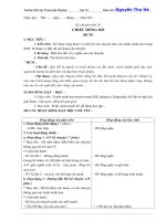 Giáo án:Kể chuyện tuần 19 CHIẾC ĐỔNG HỒ (HCM)