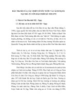 ĐẤU TRANH của các CHIẾN sĩ yêu nước và CÁCH MẠNG tại NHÀ tù côn đảo THỜI kỳ 1955 1975