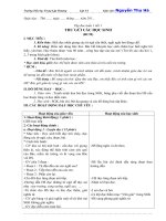 Giáo án: Tập đọc tuần 1 tiết 1 THƯ GỬI CÁC HỌC SINH (HCM)