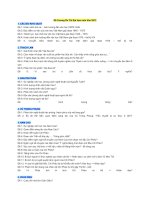 Đề cương ôn thi đại học môn văn 2013