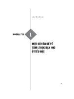 Module TH 1: Một số vấn đề tâm lý dạy học ở Tiểu học