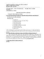 Ngân hàng câu hỏi và đáp án về điều chỉnh máy tự động