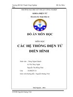 đồ án điện tử điển hình