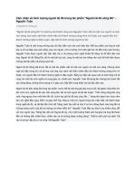 Cảm nhận về hình tượng người lái đò trong tác phẩm Người lái đò sông Đà  Nguyễn Tuân