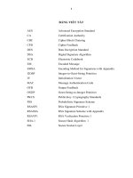 Nghiên cứu một số công nghệ xác thực