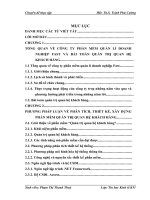 Xây dựng phần mềm quản trị  quan hệ khách hàng tại Công ty phần mềm quản lí doanh nghiệp Fast