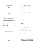 Phổ biến, giáo dục pháp luật của xã, phường trên địa bàn Thành phố Thanh Hóa