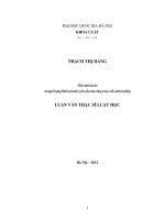 Đổi mới Toà án trong tố tụng hình sự trước yêu cầu của công cuộc cải cách tư pháp
