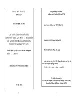 Các chức năng của Nhà nước trong quá trình xây dựng và phát triển nền kinh tế thị trường định hướng XHCN ở Việt Nam