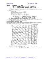 Đồ án kỹ thuật thi công san nền