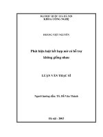 Phát hiện luật kết hợp mờ có hỗ trợ không giống nhau