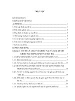 Giải quyết khiếu nại trong lĩnh vực đất đai - thực trạng tại tỉnh Thừa Thiên - Huế