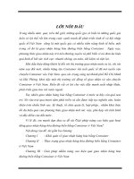 Luận văn giải pháp nâng cao hiệu quả hoạt động giao nhận hàng hóa đường biển bằng container ở việt nam