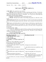 Giáo án: Địa lí tuần 1 VIỆT NAM – ĐẤT NƯỚC CHÚNG TA (BĐ)