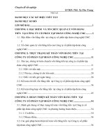 Hoàn thiện kế toán vốn bằng tiền tại công ty cổ phần tập đoàn công nghệ CMC