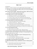 Xây dựng biện pháp cải thiện tình hình tài chính của Công ty Cổ phần Dịch vụ vận tải và Thương mại NÚI VÀNG