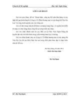 Hoàn thiện  công tác Kế toán bán hàng và xác định kết quả kinh doanh ở Công ty Cổ Phần thương mại và xây dựng Hà Văn Gia Lộc