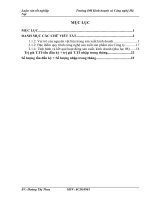 Kế toán nguyên liệu, vật liệu tại Công ty TNHH MTV 319.2