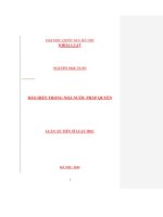 Bảo hiểm trong Nhà nước Pháp quyền