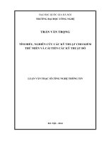Tìm hiểu, nghiên cứu các kỹ thuật cho kiểm thử miền và cải tiến các kỹ thuật đó