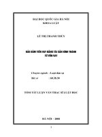 Bảo đảm tiền vay bằng tài sản hình thành từ vốn vay