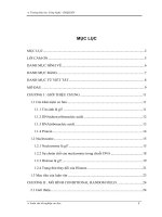 Dự đoán và phân tích các trạng thái của Histone trong chuỗi DNA bằng phương pháp conditional random fields