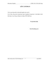 Kế toán doanh thu - chi phí - xác định kết quả tiêu thụ tại Công ty thông tin di động VMS-MobiFone