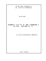 Nghiên cứu một số kỹ thuật khôi phục mặt người ba chiều từ sọ