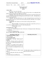 Giáo án: Khoa học tuần 1 tiết 1 SỰ SINH SẢN (KNS)