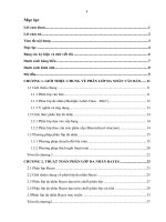Một số thuật toán Bayes phân lớp đa nhãn và áp dụng vào phân lớp văn bản đa nhãn lĩnh vực điện tử