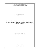 Nghiên cứu xây dựng mô hình đa phân lớp dựa trên GA và SVM