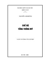 Chế độ tổng thống Mỹ