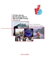 Bài giảng Dân số và Môi trường Chương 04 Ths. Trần Phương