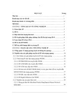 Nghiên cứu các giải pháp truyền tải IP trên mạng quang và áp dụng vào mạng thế hệ mới NGN.PDF