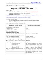 Giáo án: Rèn Tập làm văn tuần 1 Luyện Tập Văn Tả Cảnh  (tiết 1)