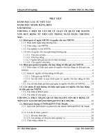 Nâng cao hiệu quả quản trị nguồn vốn huy động từ tiền gửi tại Ngân hàng thương mại – chi nhánh Agribank Hà Thành